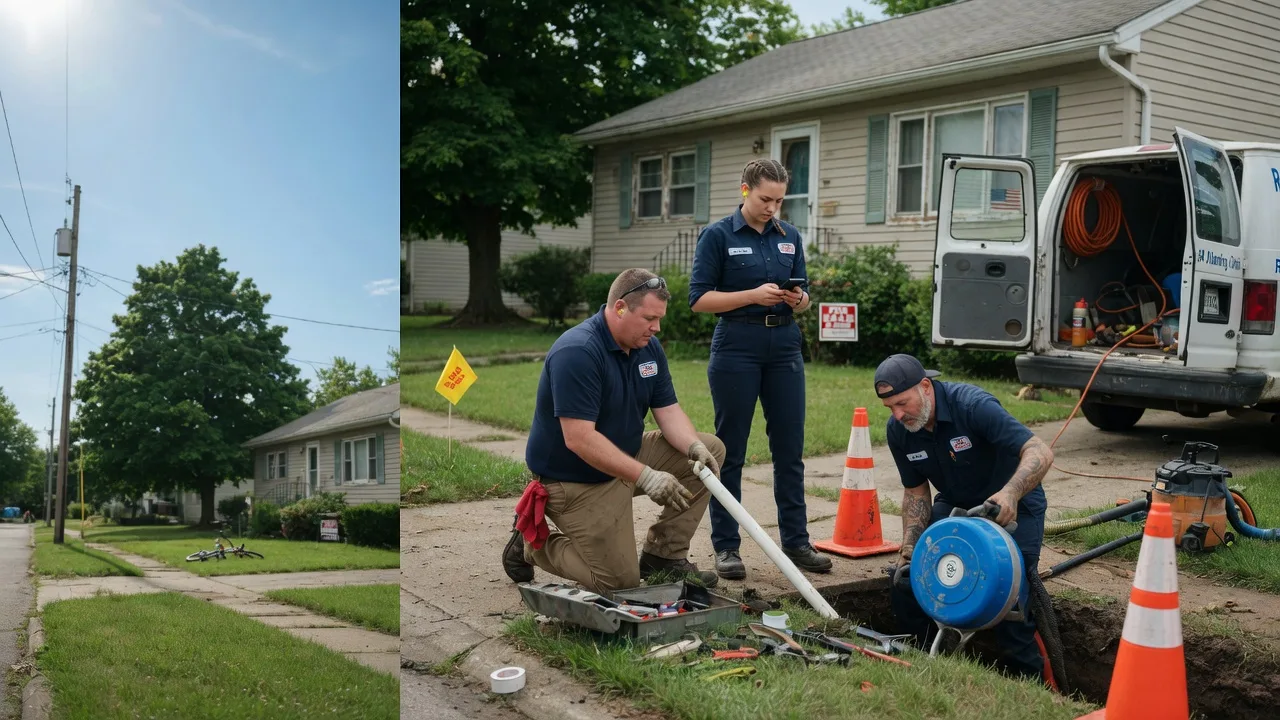 Sewer Line Repair in Steeleville, IL near me